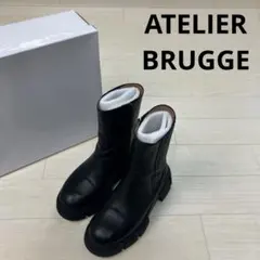 ATELIER BRUGGE アトリエブルージュ サイドゴアブーツ 黒 S