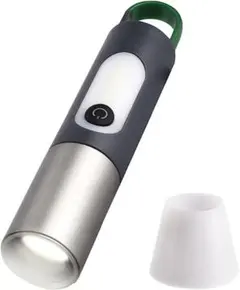 多機能懐中電灯　LED ランタン　ランプシェード付き　防水　ハンディライト