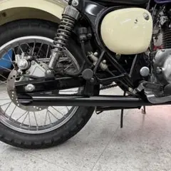 カワサキ250trキャブ車純正マフラーサイレンサー Yahoo!オークション -「250tr純正マフラー」の落札相場・落札価格
