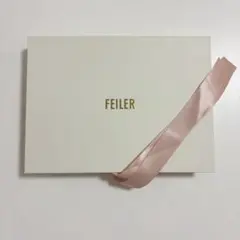 FEILER ギフトボックス ホワイト　空箱のサムネイル
