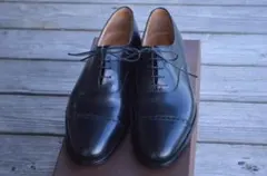 定価11万☆美品crockettandjones クロケット&ジョーンズ6.5E クロケット&ジョーンズ 6.5E【ロイドフットウェア別注/ダブル