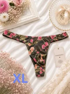 新品 メンズ XLサイズ 触り心地超いい　迷彩 花柄 セクシー　Tバック