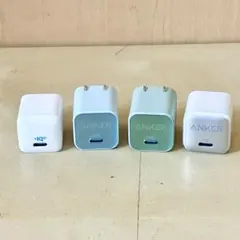 Anker 20W・30W充電器 4個セット