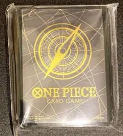 ワンピースカード　リミテッドカードスリーブ スタンダードブラックゴールド70枚入