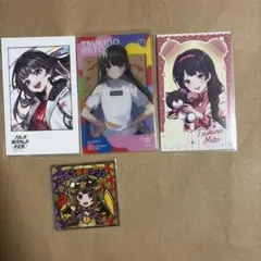 月ノ美兎 ニジサンジフェス 記念カード 4枚セット
