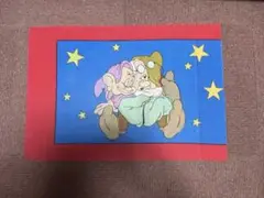 ヴィンテージ 7人の小人 ピローカバー 約50cm×75cm
