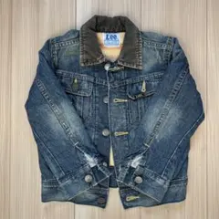 Lee デニムジャケット コーデュロイ襟付き　110