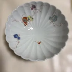 和食器 輪花皿 瓢箪柄 鉢　深川製のサムネイル