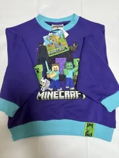 Minecraft キャラクター トレーナー 紫　130