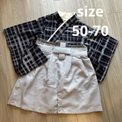 SWEET MOMMY 달콤한 엄마 하카마 롬퍼스 아기 기모노 50-70