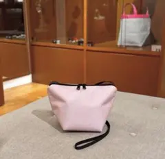 完売/美品】エルベシャプリエ バッグ タラマ ピンク ショルダー 2885c