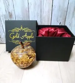 GOLD APPLE ゴールドアップル 幸運を呼ぶリンゴ（箱付き）