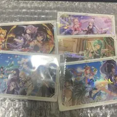 原神 ウエハース 5枚