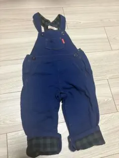 miki house ネイビー オーバーオール