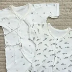 Anna Nicola ラップタイプ肌着 2点セット♡さくらんぼ　北極ぐま