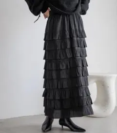 lowrysfarm フリルスカート