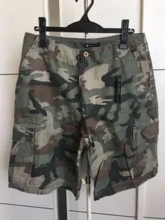 [新品] 迷彩 カーゴショートパンツ メンズ　Lサイズ