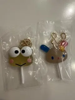カラフルサンリオキャンディチャーム　ウサハナ&けろけろけろっぴ