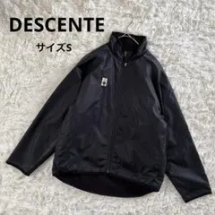 デサント　DESCENTE ナイロン　ジャケット　ジャンパー　黒　ブラック　S