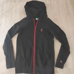 The RLM フード付きパーカー 黒