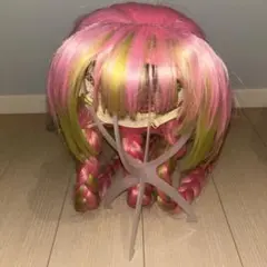 コスプレ ウィッグ 甘露寺蜜璃 セット済み 新品未使用♡ - メルカリ