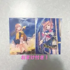 カラフルピーチ ランダムブロマイドのあさん、えとさんセットのサムネイル