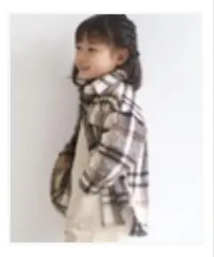 チェック柄ジャケット 120㎝