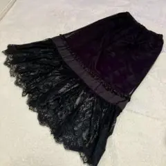 【L】GU×UNDERCOVER ♡ レース ロング スカート ジーユー 美品