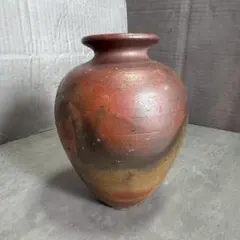 【備前焼】清水千代市 作 丹波花瓶 共箱付き 信楽焼風 花器 一点物 2026年最新】清水千代市の人気アイテム - メルカリ