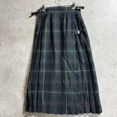 80s James Dalgliesh タータンチェック　英国製 巻きスカート