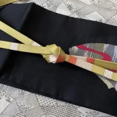 最終価格本場筑前博多織佐賀錦帯締め　金糸銀糸　帯飾り礼装用着物小物