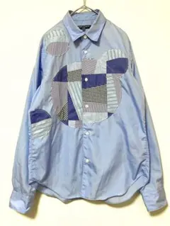 パッチワークシャツ