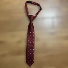 COMME CA ISM キッズ ネクタイ ドット柄 L