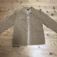 UNIQLO キルティングジャケット ベージュ レディース M