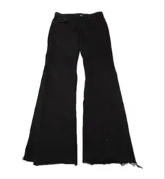 2026年最新】ZARA デニムカラー：ブラック メンズ ブーツカットデニム 