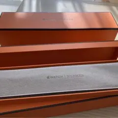 アップルウォッチ レザーベルト エルメス ブルーインディゴ ドゥブルトゥール