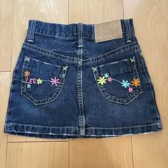 LEE キッズ　デニムスカート　130㎝
