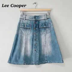 Lee Cooper リークーパー　デニムスカート　ひざ丈　ヴィンテージ　986