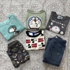 子供服 まとめ売り 90cm ロンT&トレーナー&パンツ （80cm） 中古