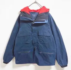 Abercrombie & Fitch ナイロンジャケット M ネイビー メンズ