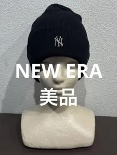 フォロー対象者NEW ERA ニューエラ ニット 帽子 ビーニー 黒