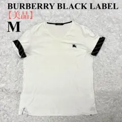ほぼ新品】 極美品 BURBERRY ノバチェック Tシャツ ブラックレーベル