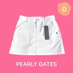 32 パーリーゲイツ 定価22,000円 ストレッチスカート 白 サイズ0 S