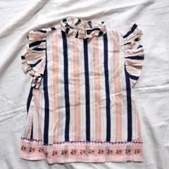bonjour diary 半袖ブラウス　2y