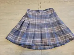 Pinkhunt チェック プリーツスカート パンツ S ベビードール