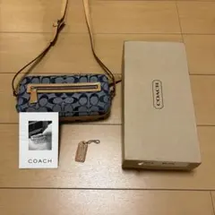 COACH 6073 SOFT BIG CAMERA ネイビー