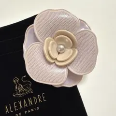 ALEXANDRE DE PARIS カメリア バレッタ