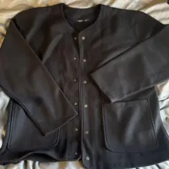 値下げ　試着のみ　ANPAS ABITIO ラウンドネックジャケットカーディガン