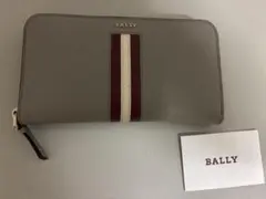 限界大特価‼️超美品 BALLY 長財布 グレー ボルドー