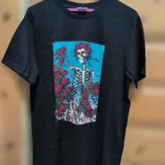 Grateful Dead✕GUコラボTシャツ☆メンズブラックLサイズ☆新品レアのサムネイル